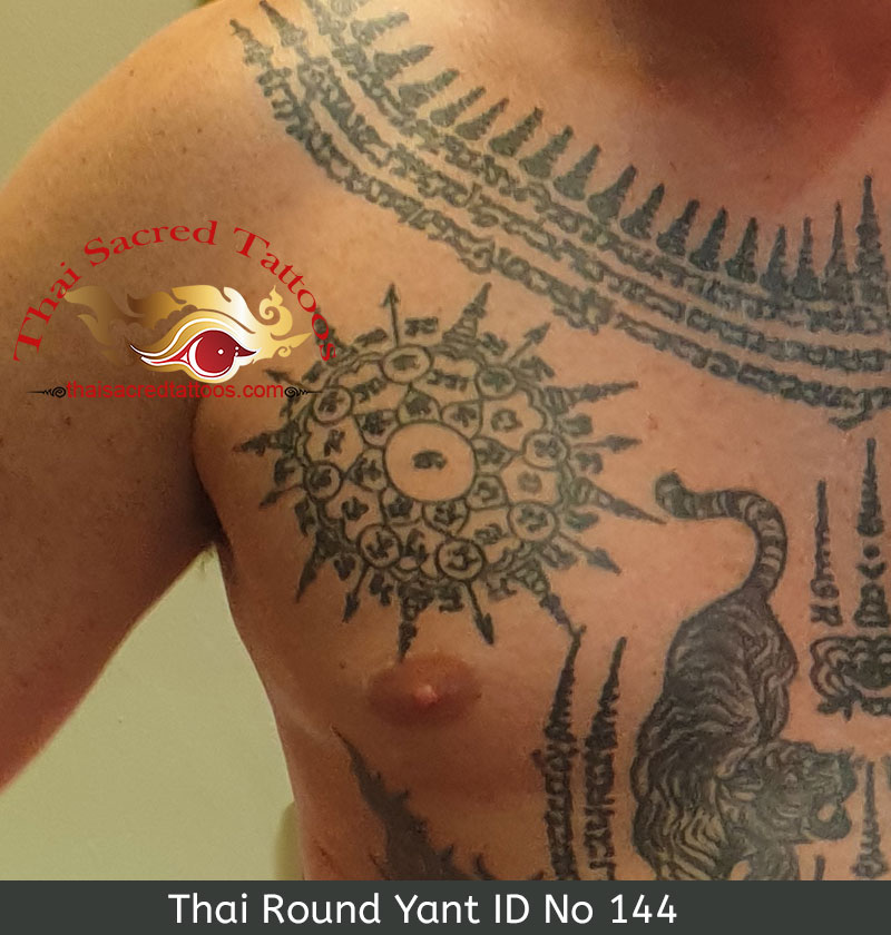 Thai Tattoo Round or Circular Yant