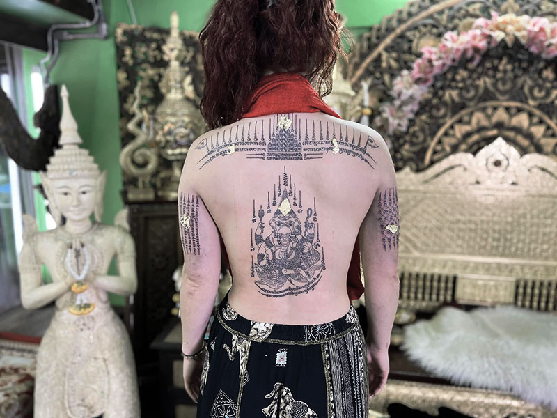 Thai Tattoo Sak Yant Master Ajarn Sak