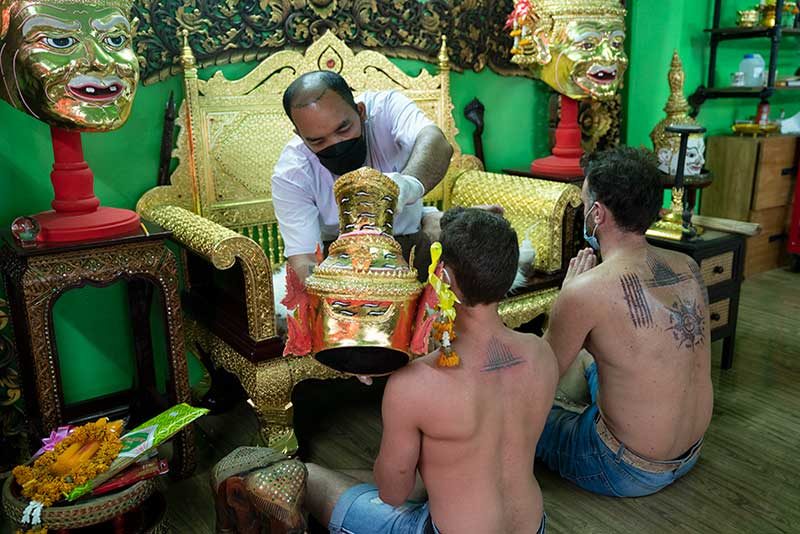 Thai Tattoo Master Ajarn Sak