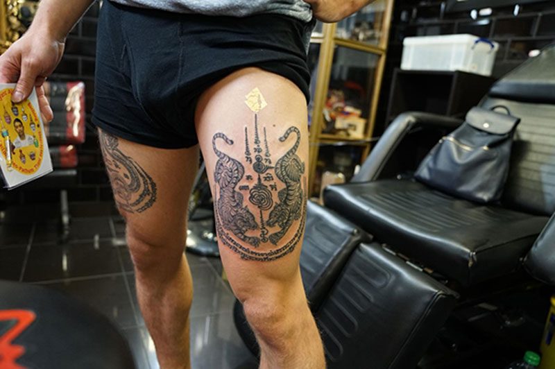 Twin Tigers Thai Tattoo